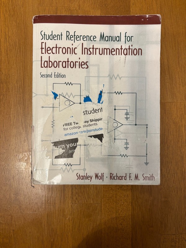 Student Reference Manual for Electronic Instrumentation Laboratories (2nd Ed…