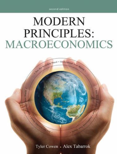Modern Principles: Macroeconomics, Cowen, Tyler,Tabarrok, Alex, Good Book