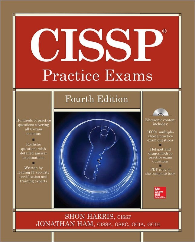 CISSP Practice Exams, Fourth Edition – paperback Ham, Jonathan|Harris, Shon