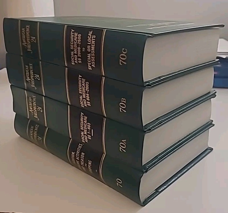 American Jurisprudence 2d State and Federal Volume 70 71A 71B 71C 2nd Edition gallery