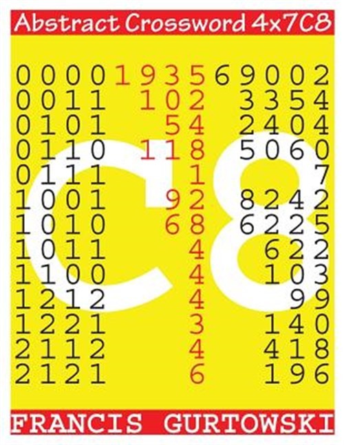 Abstract Crossword 4x7c8, Paperback by Gurtowski, Francis, Brand New, Free sh…