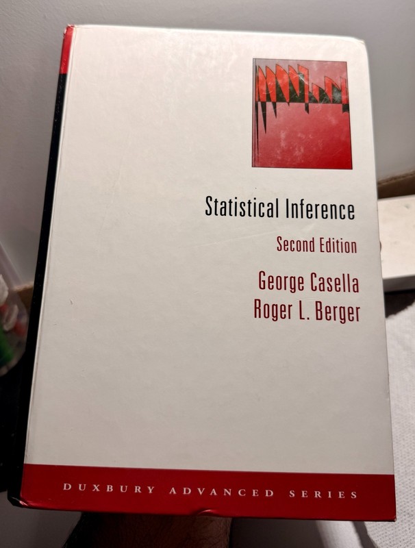 Statistical Inference by Roger Berger and George Casella (2001, Hardcover)