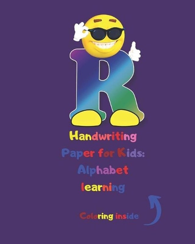 Handwriting Paper for Kids: Alphabet learning: Cursive Writing Books for Kids.Ha