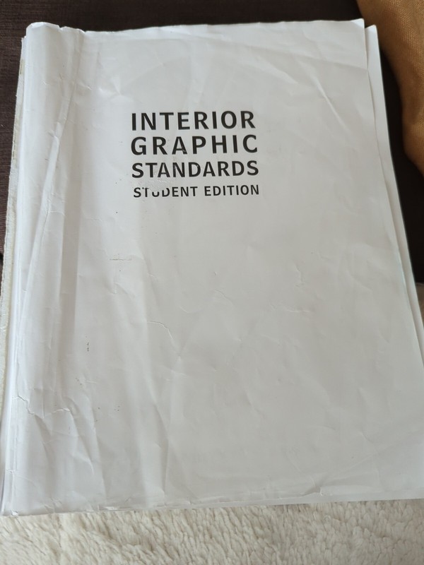 Interior Graphic Standards student edition 2nd edition No Cover Never used gallery