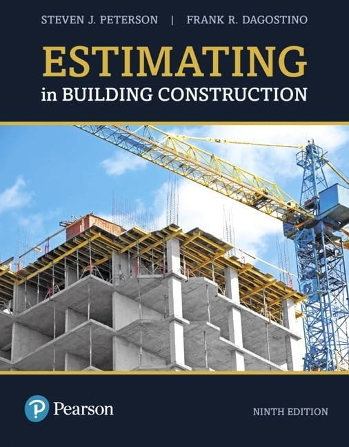 Estimating in Building Construction (What’s New in Trades & Technology) 9th Edit