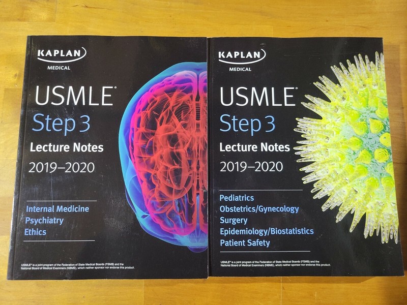 USMLE Step 3 ~ Lecture Notes 2019-2020, 2 Book Set ~ BRAND NEW ~ FREE SHIPPING!!