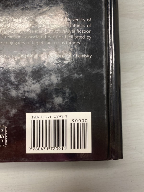 Signed; MARCH'S ADVANCED ORGANIC CHEMISTRY, Michael B. Smith gallery