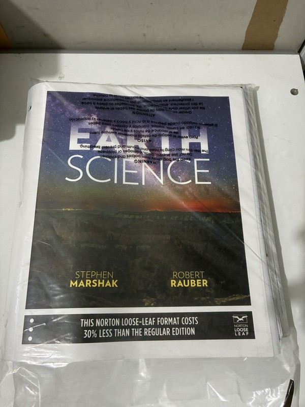 Earth Science The Earth, the Atmosphere and Space by Stephen Marshak – Looseleaf