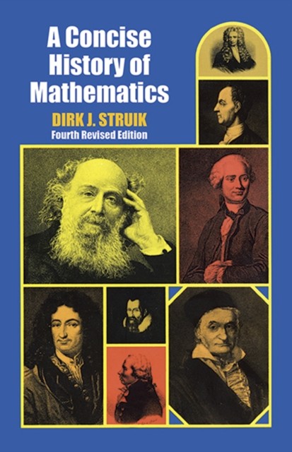 CONCISE HISTORY OF MATHEMATICS by Dirk J. Struik Paperback Self Help Business