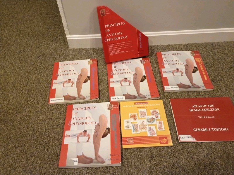 Principles of Anatomy & Physiology 10th Ed Tortora Grabowski w/ Slipcase CD