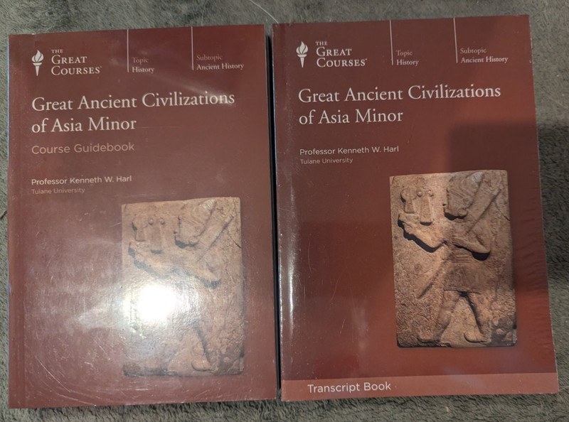 Great Courses: Great Ancient Civilizations of Asia Minor DVD Guide &Transcripts