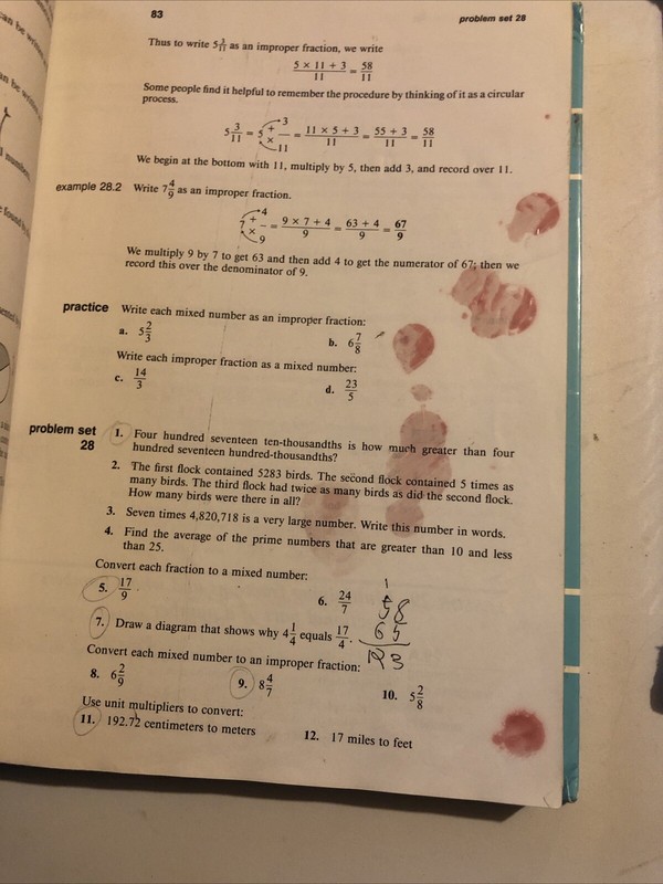 Saxon Algebra ½ 2e Student Textbook & Solutions Manual Set Lot Second Edition gallery