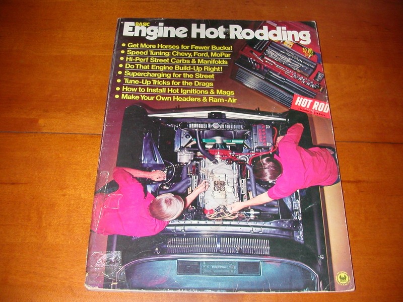 1972 PETERSENS BASIC ENGINE HOT RODDING BOOK MUSCLECARS CHEVELLE CAMARO MUSTANG