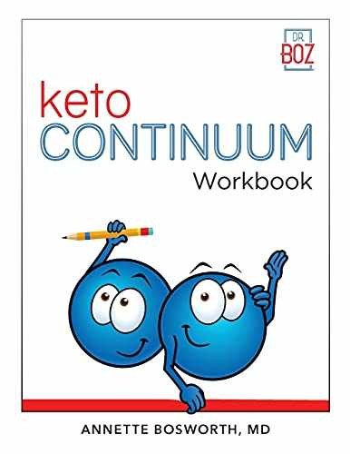 ketoCONTINUUM Workbook: The – Paperback, by Bosworth MD Annette – Very Good h