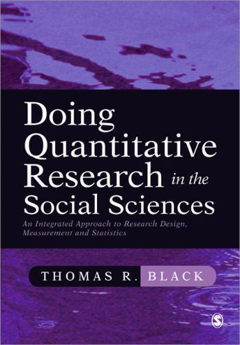 Doing Quantitative Research in the Social Sciences : An Integrated Approach t…