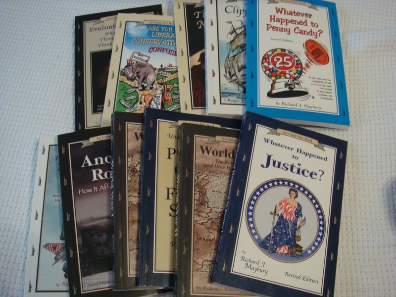 Uncle Eric Series Complete Package 11 Books Richard Maybury – perfect condition