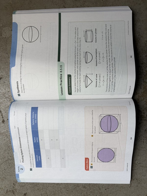 Amplify Desmos Math Grade 8 Volume 2 Student Edition gallery