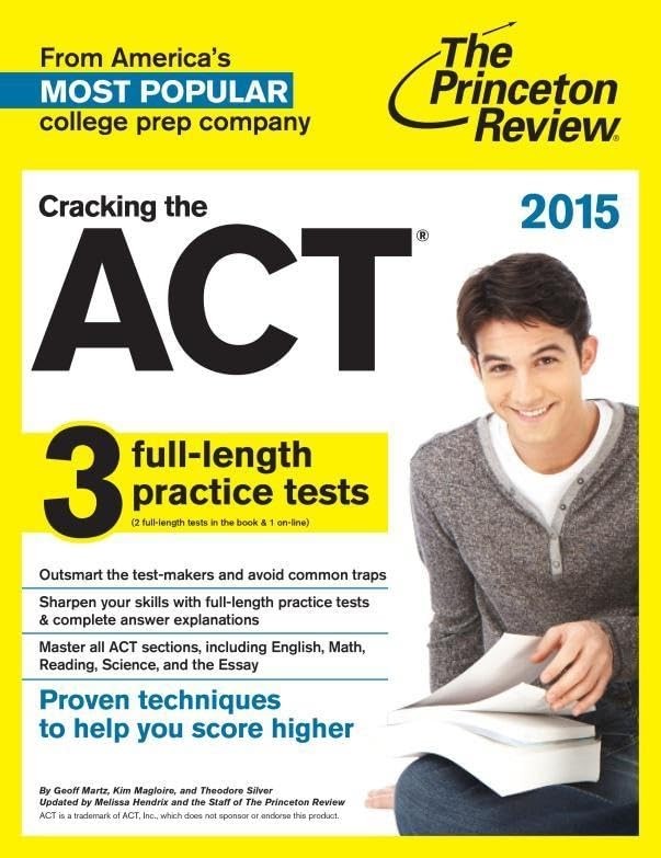 Cracking the Act with 6 Practice Te…, Princeton Revie