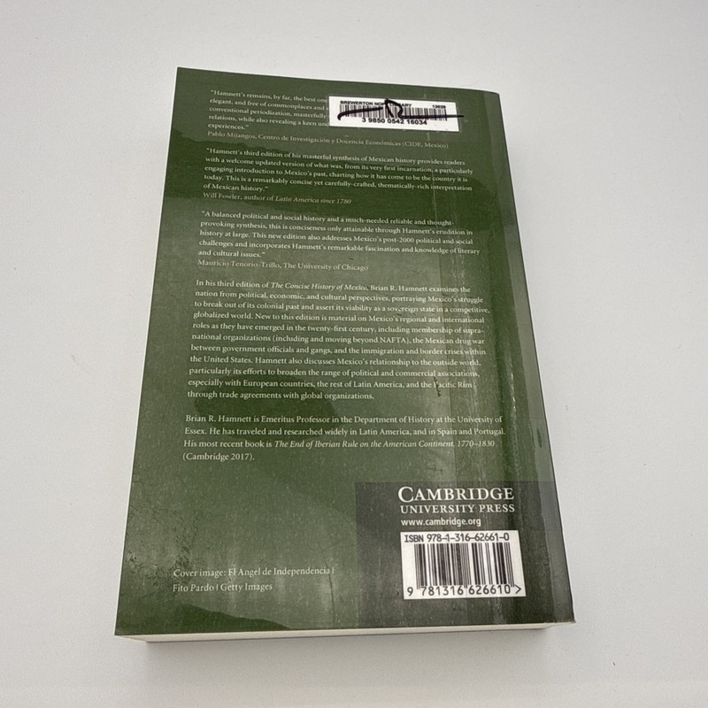 Cambridge Concise Histories Ser.: Concise History of Mexico by Brian R. Hamnett gallery