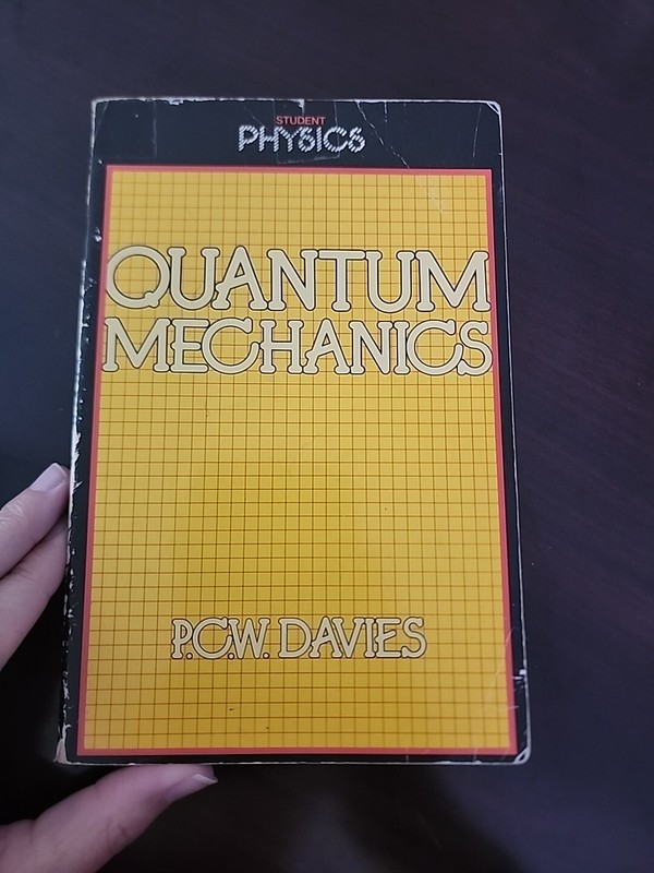 Quantum Mechanics (Student physics series) by Davies, P. C. W. Paperback Book