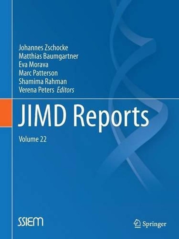 JIMD Reports, Volume 22 by Johannes Zschocke (English) Paperback Book