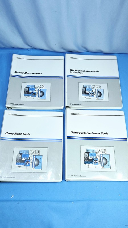 4 TPC Training System Manual Basic Hand Power Tool Measurement Course Plant NEW gallery