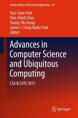 Lecture Notes in Electrical Engineering Ser.: Advances in Computer Science…