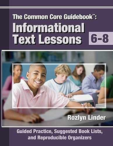 The Common Core Guidebook, Grades 6-8: – Paperback, by Linder Rozlyn – Very Good