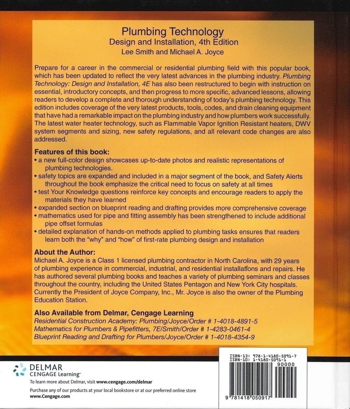 Plumbing Technology: Design and Installation Fourth Edition gallery