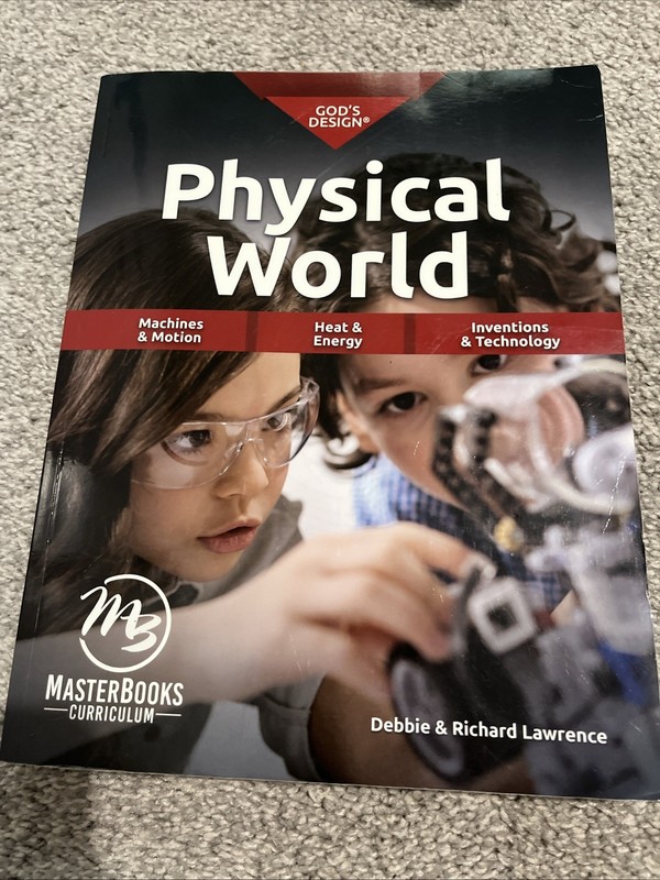 Master Books Science Physical World Debbie And Richard Lawrence