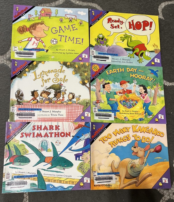 Lot Of 6 3rd Grade Reading & Math Workout: Activities, Exercises, Book
