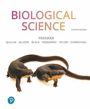 Biological Science – Hardcover, by Freeman Scott; Quillin Kim; Allison – Good