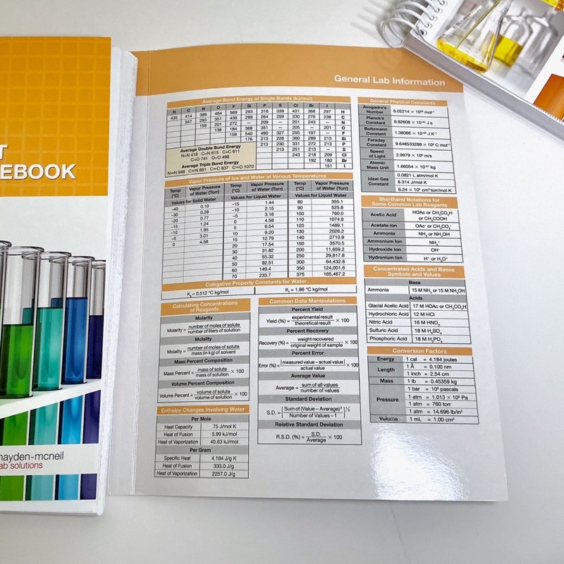 2 Pack Bundle Hayden-McNeill 100 Duplicate Pages Chemistry Student Lab Notebook gallery