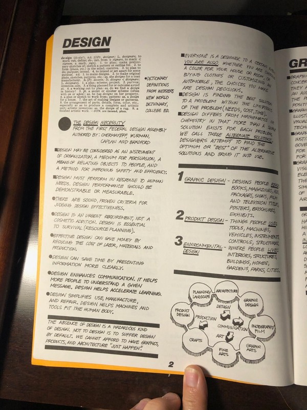 Notes on Graphic Design & Visual Communication - Gregg Berryman / 1990 VG, clean gallery