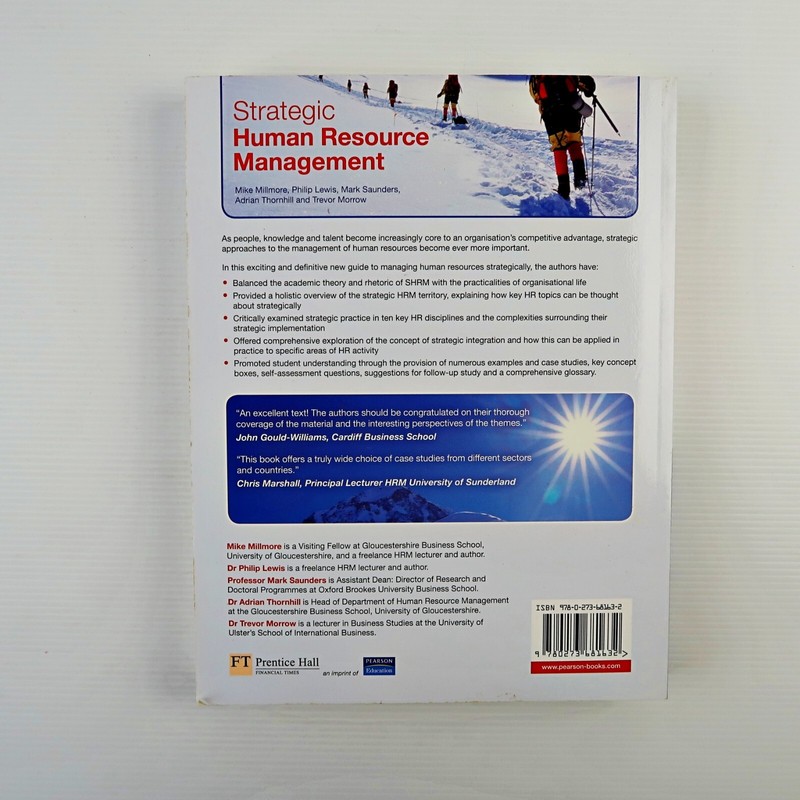 Strategic Human Resource Management: Contempo... (Paperback 2007) gallery