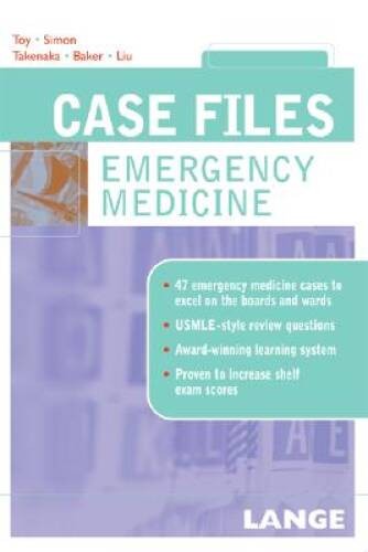 Case Files Emergency Medicine (LANGE Case Files) – Paperback – VERY GOOD