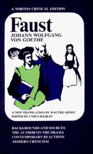 Faust: A Tragedy (Norton – Paperback, by Johann Wolfgang von – Acceptable n