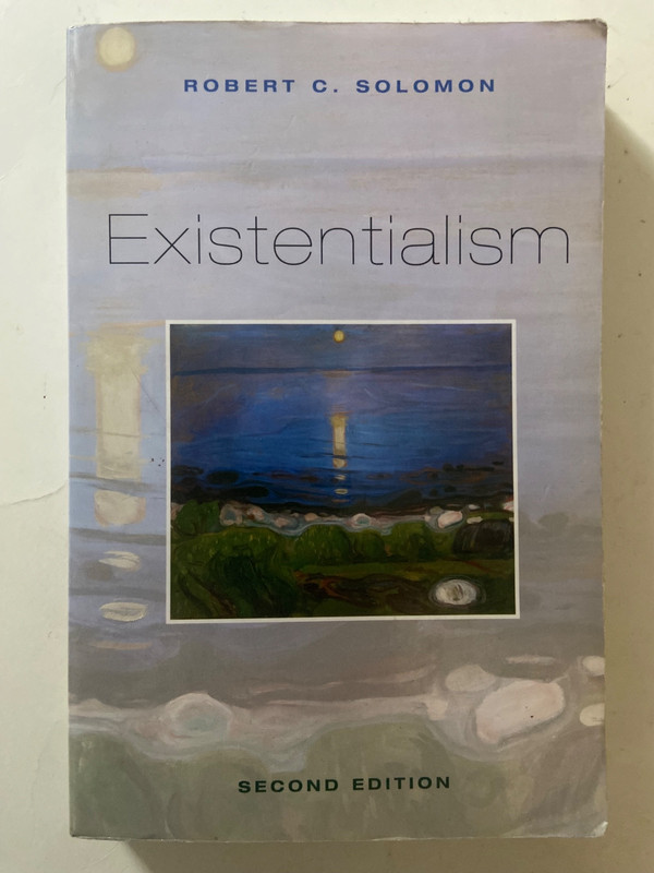 Existentialism 2nd Second Ed. – Paperback, by Solomon Robert C. – ACCEPTABLE