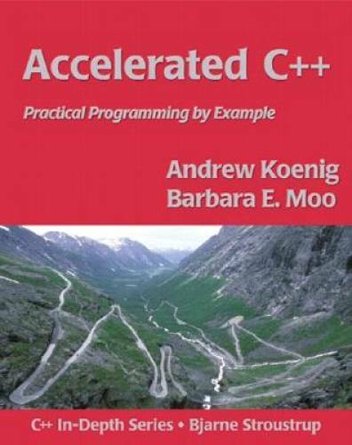 Accelerated C++: Practical Programming by Example – Paperback – GOOD