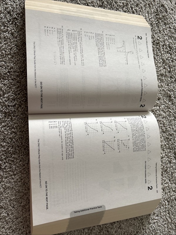 The Official ACT Prep Guide 2022-2023, Book gallery
