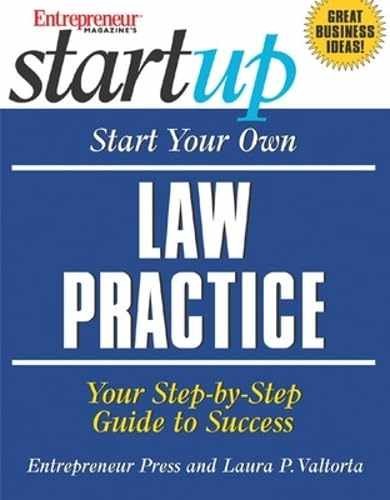 Start Your Own Law Practice (Startup - Paperback, by Valtorta Laura - Very Good