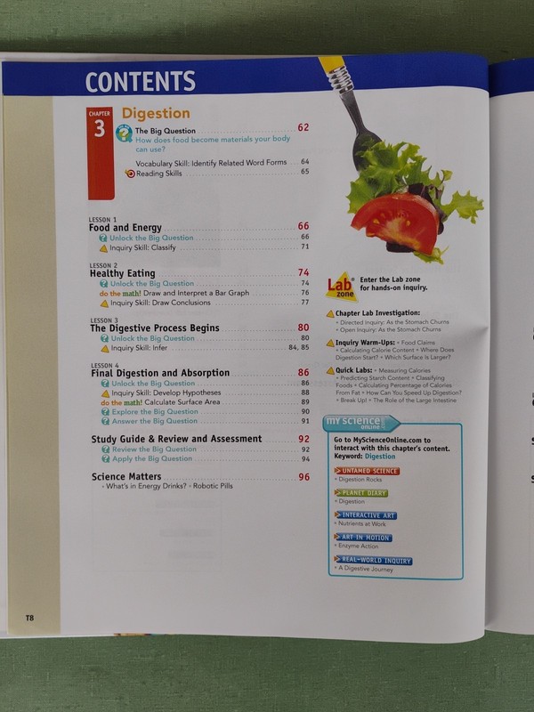 Interactive Science Human Body Systems 2011 HC Teacher's Edition & Resource gallery
