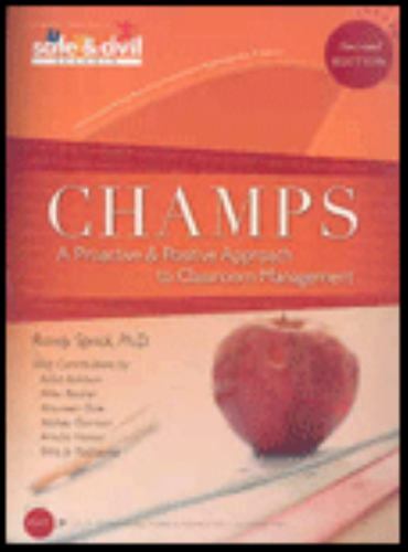 Champs : A Proactive and Positive Approach to Classroom Management