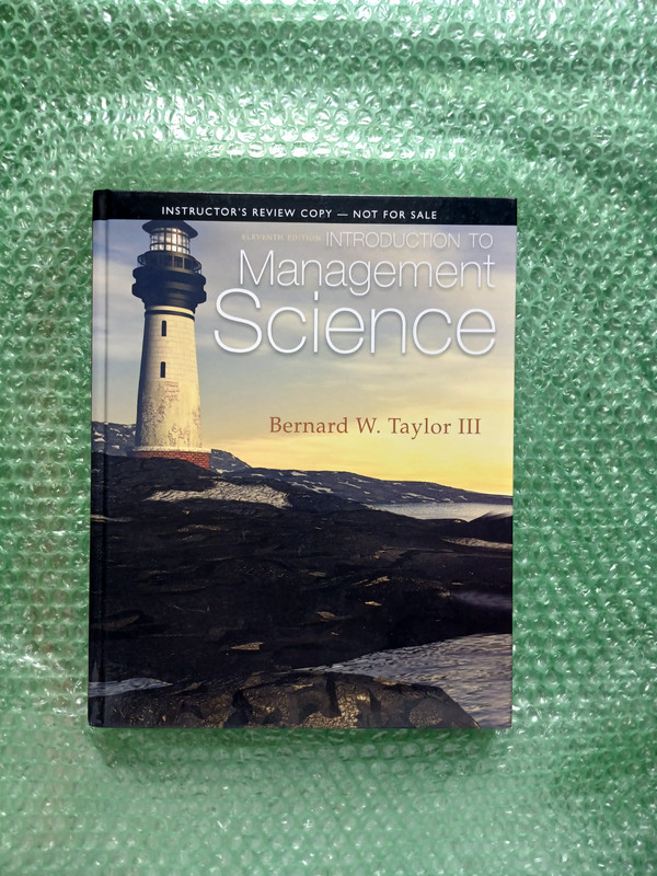 Introduction to Management Science