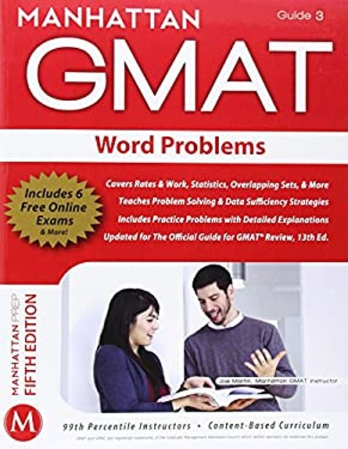 GMAT Word Problems Paperback Manhattan GMAT Staff