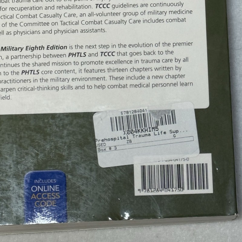 PHTLS: Prehospital Trauma Life Support Military Edition: Prehospital Trauma Life gallery