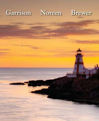 Managerial Accounting, 14th Edition – Hardcover By Garrison, Ray – GOOD
