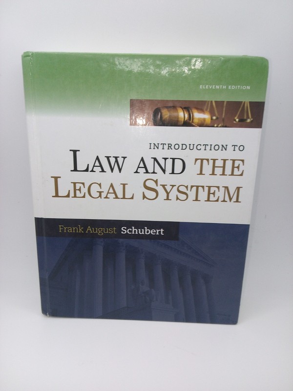 Introduction to Law and the Legal System 11th Edition Hardcover