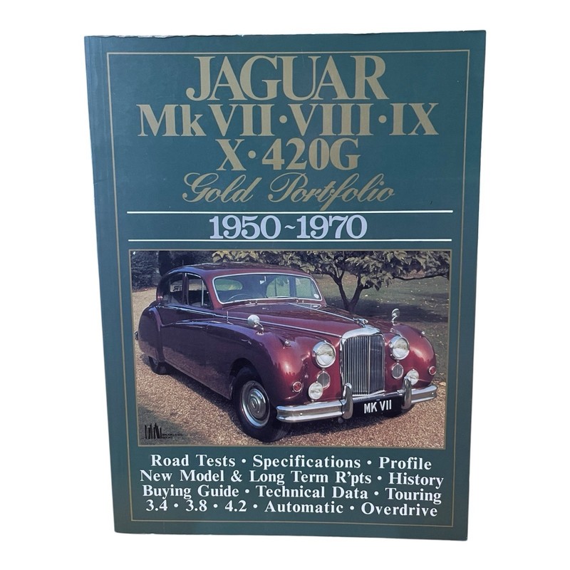 Jaguar Mk.7, 8, 9, 10 and 420G Gold Portfolio, 1950-70 by R. M. Clarke