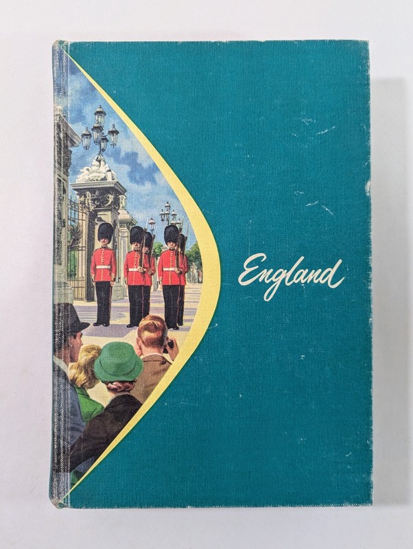 Vintage 1957 Literature of England Anthology College Textbook by Ginn & Company
